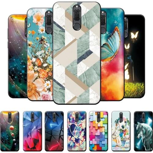 Case For Huawei Mate 10 Lite Case Huawei Nova 2i TPU Cases Scenery Soft Silicone Cute For Huawei Mate 10 Lite Nova 2i Bumper 5.9