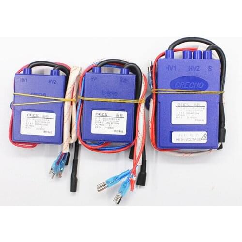 CRECHO 220V Commercial Hotel Energy Saving Stove Pulse Igniter Electronic Lighter Blue Control High Voltage Package Accessories