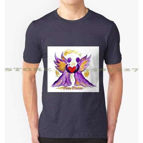 Twin Flames Black White Tshirt For Men Women Twin Flame Heart Angel Connection Sold The Creative Minds Twin Flames