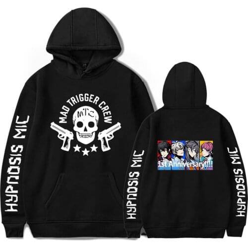 Hypnosis Mic Anime Fashion Prints Hoodies Women/Men Long Sleeve Hooded Sweatshirts Hot Sale Casual Streetwear Clothes