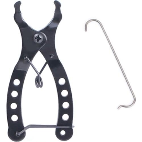 Bike Bicycle Open Close Chain Buckle Repair Removal Tool Master Link Plier Black Bicycle Repair Accessory FK88