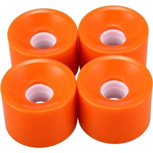 4pcs/Set 82A Skateboard Wheel Electric Longboard Wheels Double Rocker board Wheels 70x51mm