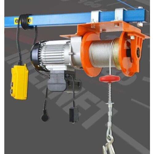 200KG-250KG 40M 15M/min Indoor and outdoor crane rapid electric hoist household decoration building lifting winch small crane