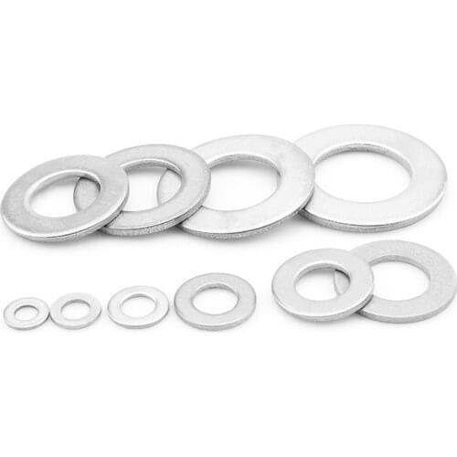 M5\M6\M8\M10\M12\M14\M16\M18-M24 TA2 GR2 Titanium Ti Ring Spacer Flat Washer