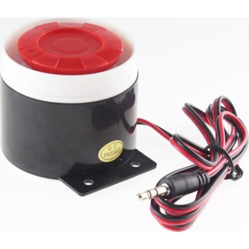 Mini Wired Siren Horn For G90Bplus Wireless Home Alarm Security System 120 dB loudly siren