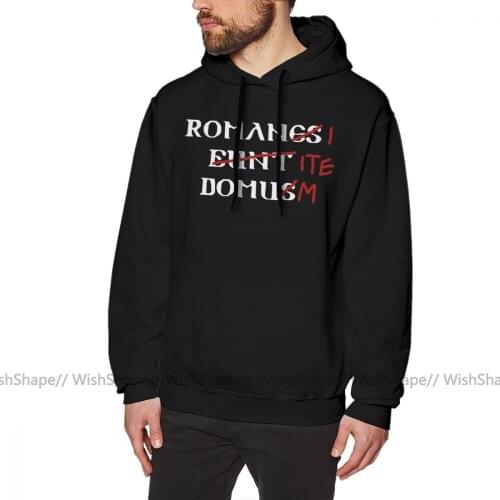 Monty Python Hoodie Romani Ite Domum Hoodies Winter Black Pullover Hoodie Long Large Streetwear Nice Men Cotton Hoodies