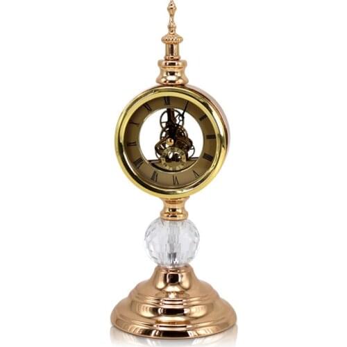 Floor clock, European clock, clock, living room, home decoration, crystal clock, clock