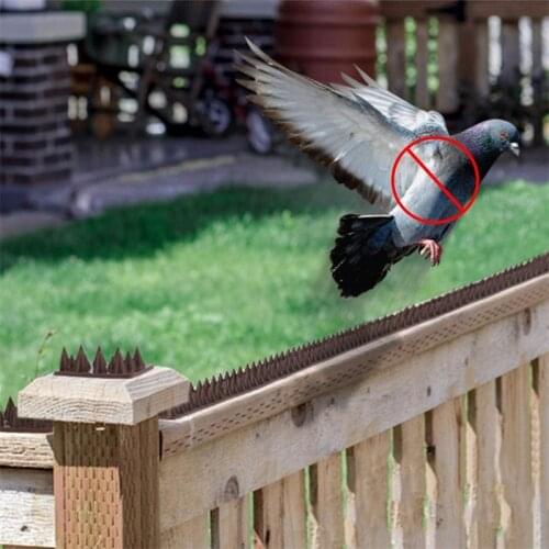 Plastic Bird and Pigeon Spikes Anti Bird Anti Pigeon Spike for Get Rid of Pigeons and Scare Birds Pest Control