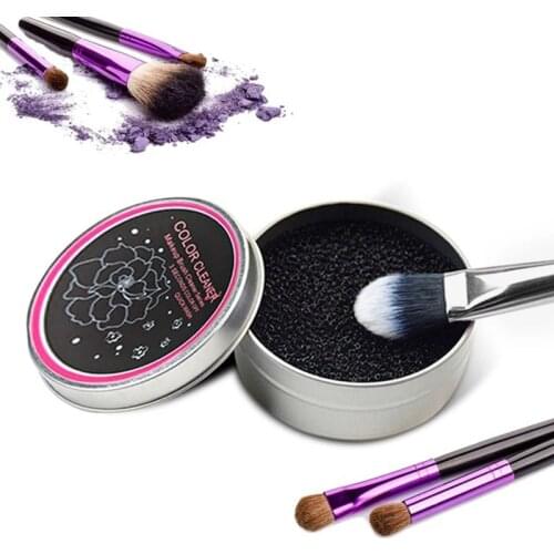 Makeup Brush Cleaner Sponge Remover Color From Brush Eyeshadow Sponge Tool Cleaner Quick Color Off Make Up Brushes Cleaner