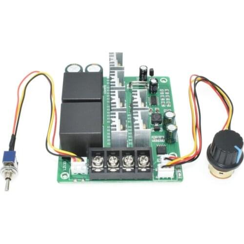 Motor Speed Controller 12V 24V 48V 40A Motor Governor, Current Limiting Protection, 775 Motor Permanent Magnet DC Brush Reducer