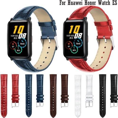 Leather Strap For Huawei Honor ES/GS Pro Smart Watch Band Replacement Wristbands For Xiaomi Amazfit BIP S/Bip U Bracelet Correa