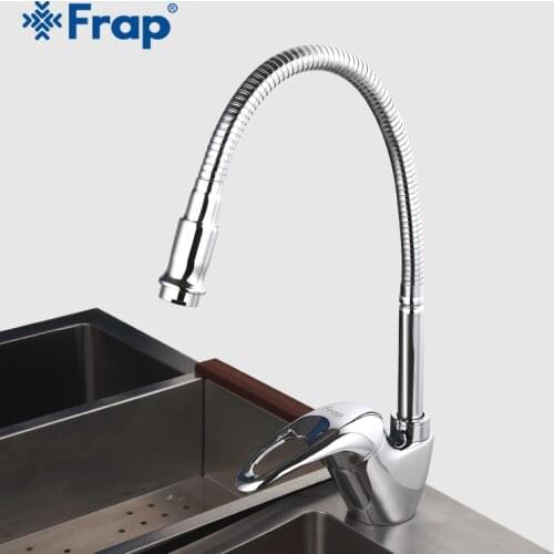 FRAP New Arrival Kitchen Faucet Universal Direction Single Handle Cold and Hot Water Mixer F4303-1