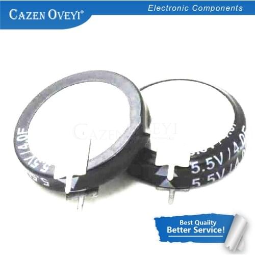 1pcs/lot Button 5.5V 4F V P6MM Super capacitor 5R5405V 5.5V4.0F In Stock