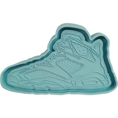 Fruit Plate Silicone Mould Shoe Shaped Tray Epoxy Resin Mold DIY Crafts Making Tool