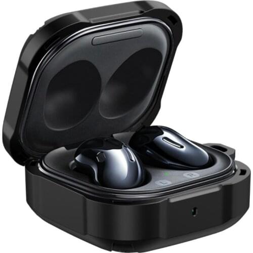 Protective Cover For Samsung Galaxy Buds Live Case Anti-fall Cover For Samsung Buds Pro Earphone Wireless Case With Keychain