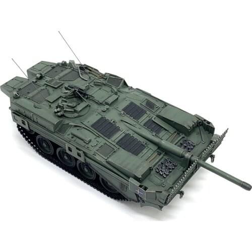 1:35 Scale Sweden 103B Strv103 Main Battle Tank Model Diecast Toy Vehicle Collectible Display Collection Show Gift Souvenir