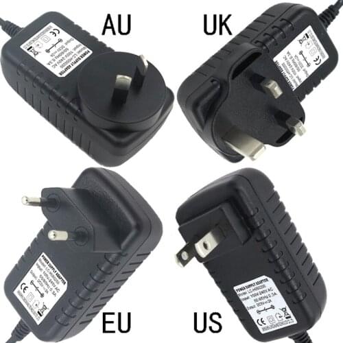 1PCS AC 100V-240V DC 5V 2A 2000mA Converter Adapter Power Supply US/EU/UK/AU Plug DC 2.5*0.7mm for Tablet PC Fast Shipping