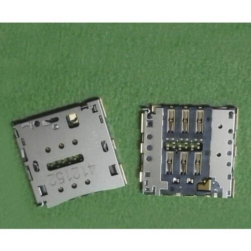 Sim Card Reader Tray Connector Socket Holder Slot for Huawei P7-L07 L09 L05 L00 Mate7 MT7-UL00 TL00 CL00 G7 C199 G7-TL00 UL20