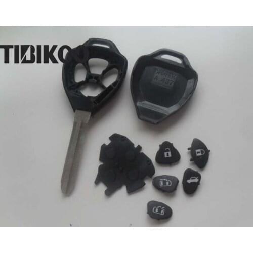 4 Buttons Remote Key Shell For Toyota Camry Avalon Celica Blank Car Key Case