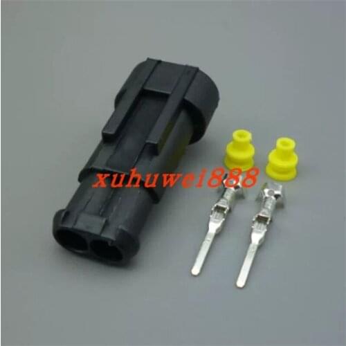 500SETS DJ7021Y-1.8-11 1.8mm 2Pin AMP Car Electrical Wire Connectors for VW,BMW,Honda,Toyota,NISSAN AND other models