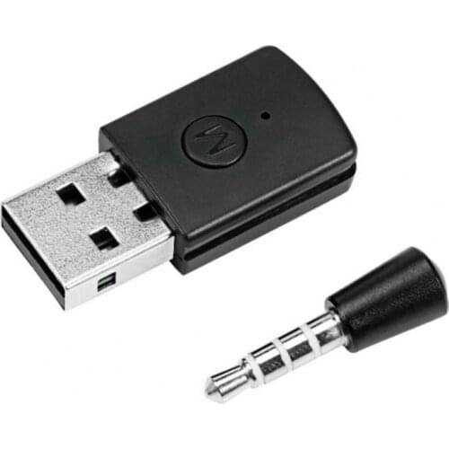 Portable USB2.0 3.5mm Bluetooth Headset Controller Wireless Adapter Dongle for PS4/5