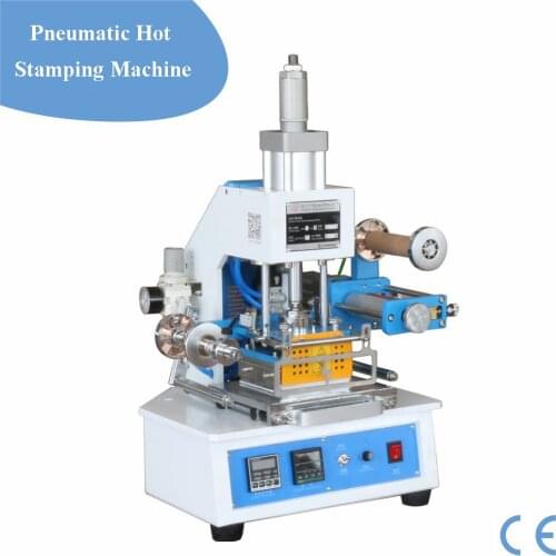 220V Automatic Stamping Machine Leather Creasing Machine Pressure Words Machine LOGO Stampler Name Card Stamping Machine ZY-819E