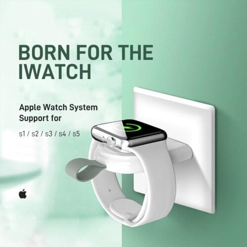 2W Mini Wireless Charger For Apple Watch 5 4 3 2 1 Cable Cordless Magnetic USB Charging Dock For iPhone iWatch Series 3