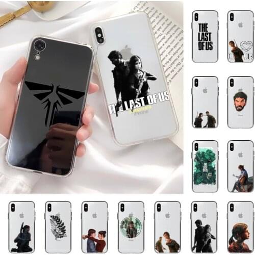 LVTLV The Last Of Us 2 Phone Case for iPhone 11 12 pro XS MAX 8 7 6 6S Plus X 5S SE 2020 XR case