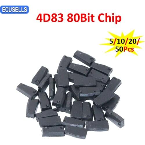 5/10/20/50Pcs Car Key Chip 4D83 80Bit Blank Ceramic Transponder Chip 4D63 ID83 Chip for Ford for Mazda for Lincoln for Mecury