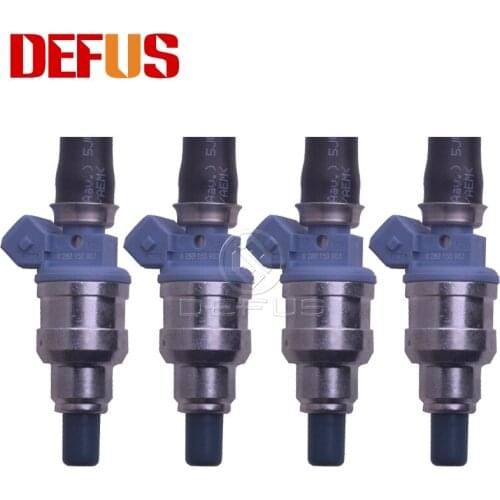 DEFUS 4pcs Fuel Injector Nozzle 0280150963 For Volkswagen Santana 2000 GOL G T I 2.0L 0 280 150 963 bico injetor NEW
