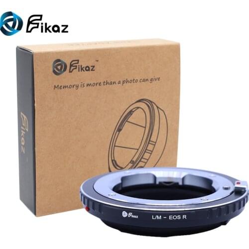 Fikaz For L/M-EOS R Lens Mount Adapter Ring for Leica M Lens to Canon EOS R RF Mount Camera