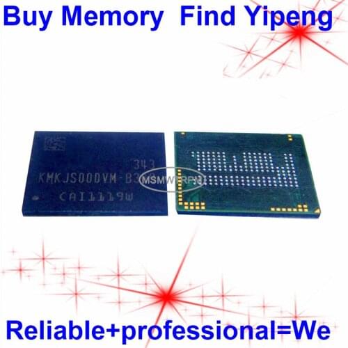 KMKJS000VM-B309 BGA162Ball EMCP 4+8 4GB Mobilephone Memory New original and Second-hand Soldered Balls Tested OK