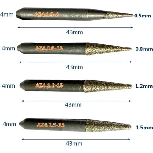 Cnc router Stone carvings cutters diamond engraving tools for jade