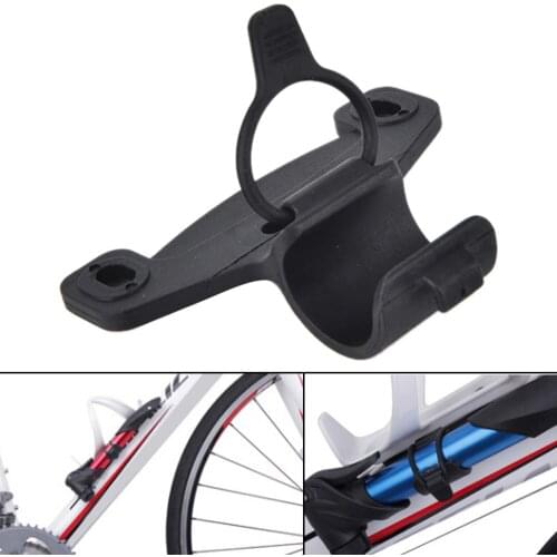Hot 1pc 20mm Cycling Bike Bicycle Pump Holder Portable Pump props Bracket Retaining Fitted Fixed Mount Clip Bike accessories