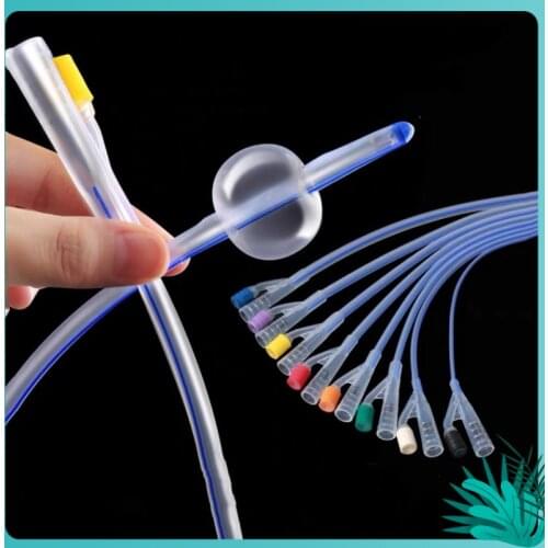 10pcs/lot Medical Silicone 2way Foley Catheter urinary incontinence man urinary receiver for men urological Sex machine