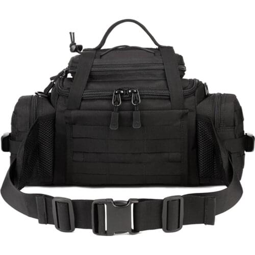 Multifunctional Outdoor Tactical Bag Backpack Cross-body Straddle Bag Camouflage Camera Bag Horse Riding Mountaineering Bag