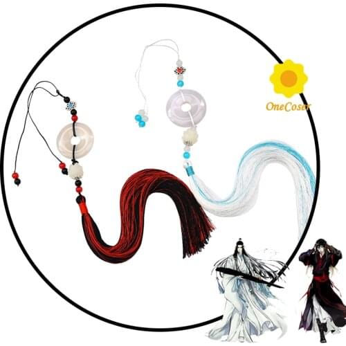 Mo Dao Zu Shi Wei WuXian Lanzhan Cosplay Jade Props The Untamed Pendant Yaoi Accessories Hanfu Props Gift Couple