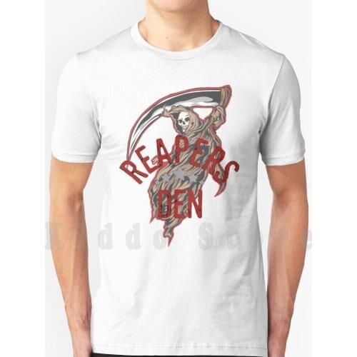 Reapers Den T Shirt Print For Men Cotton New Cool Tee Danny Reapers Den Nikkimays Romance Book Art Nikki Mays