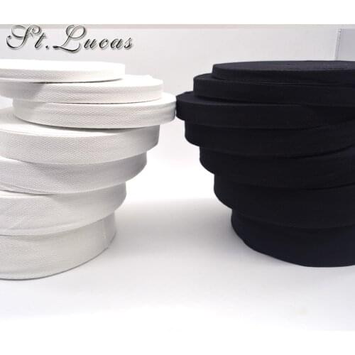 New arrived white black chevron 100% cotton ribbon webbing herring bonebinding tape lace trimming for packing accessories DIY