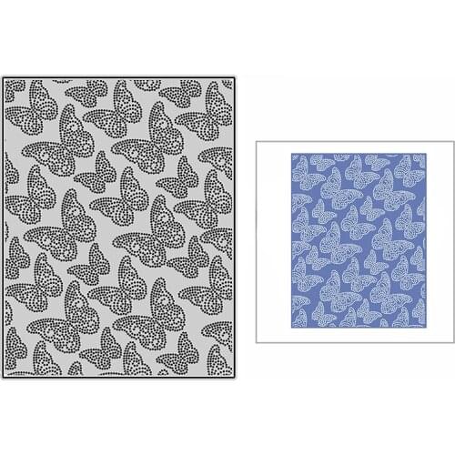 New Spotted Butterfly Template 2020 Metal Cutting Dies for DIY Scrapbooking and Card Making Decorative Embossing Craft No Stamps