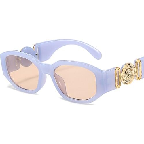 Bohosco Vintage Sunglasses Shades Sun Rectangle Brand Designer Retro Sun Glasses Female Eyeglass Female Driver Goggles Eyewear