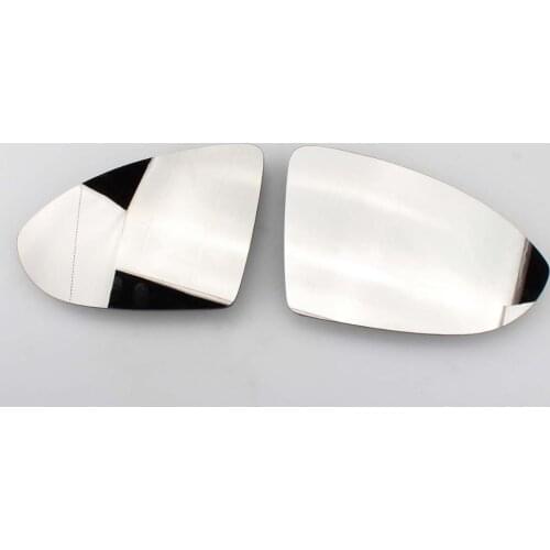 Pair Left and Right Door Side Rearview Heated Mirror Glass For VW Volkswagen Golf MK7 5G0 857 521 / 5G0 857 522