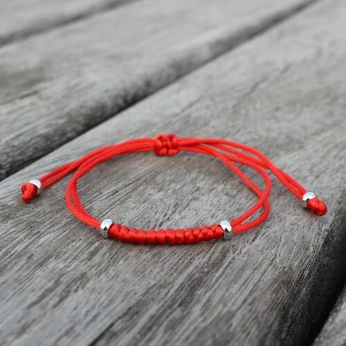 Handmade Weave Red Rope Women Bracelet Couples Lucky Red Rope King Kong knot Thread Charm Bracelet Men Jewelry Friendship Gift