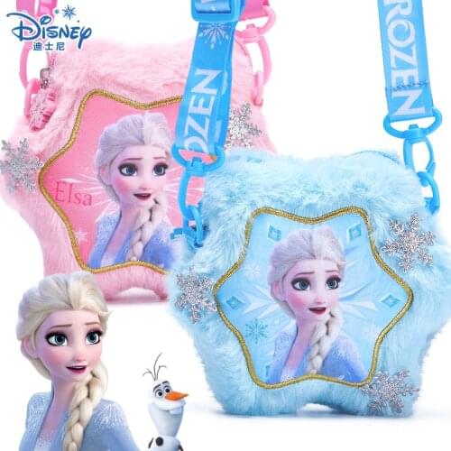 Newest Frozen 2 Elsa Anna Plush Backpack Children Cartoon Backpack Kindergarten Bags Cute Girls Bag For Children Birthday Gifts