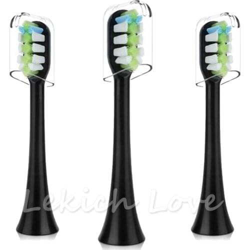 Replacement Toothbrush Heads for SOOCAS X3 X1 X5 Electric Toothbrush Heads Replacement Toothbrush Heads with Anti-dust Cap
