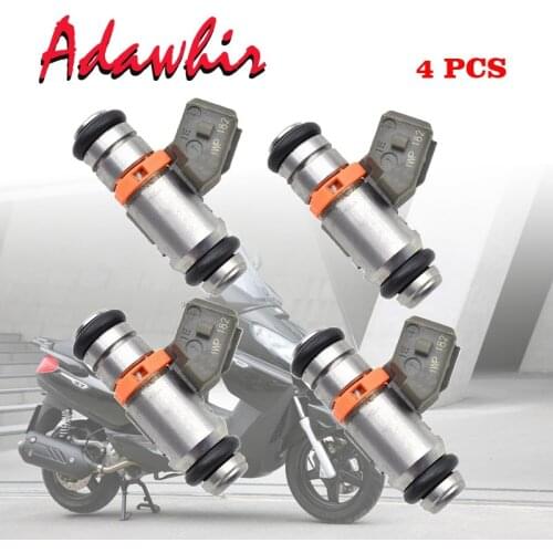 4PC/LOT Fuel Injector Nozzle for Piaggio Gilera Vespa PI8732885 GTS250 300 IWP 182 IWP182