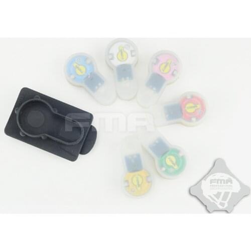 FMA S-LITE Helmet Backpack Card Buttom Strobe light 6 colors Survival Safety Waterproof Lamp high&low temperature resistance