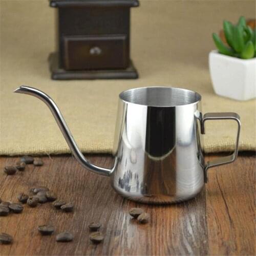 Top Quality 18/8 Stainless Steel Gooseneck Pour Over Coffee Maker Hanging Ear Drip Coffee Long Spout Pot Tea Kettle