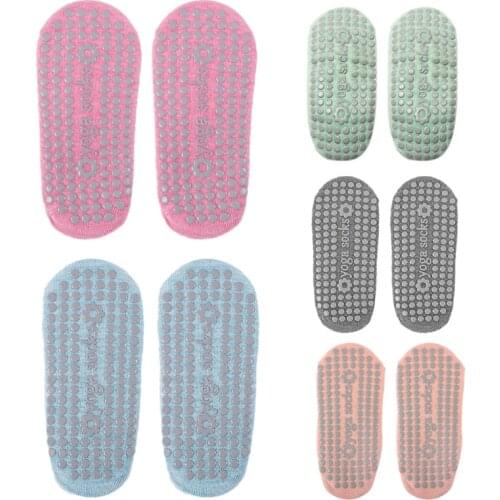 Women Yoga Socks Non Slip Sticky Toe Grip Criss Cross Pilates Ballet Hosiery