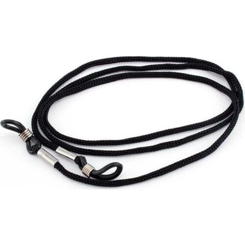1 Pcs Glasses String Black Nylon Cord Eyeglass Holder Sunglass Eyewear Glasses Neck String Strap